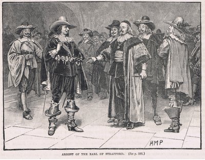 Arrest of the Earl of Strafford 1640 by Henry Marriott Paget